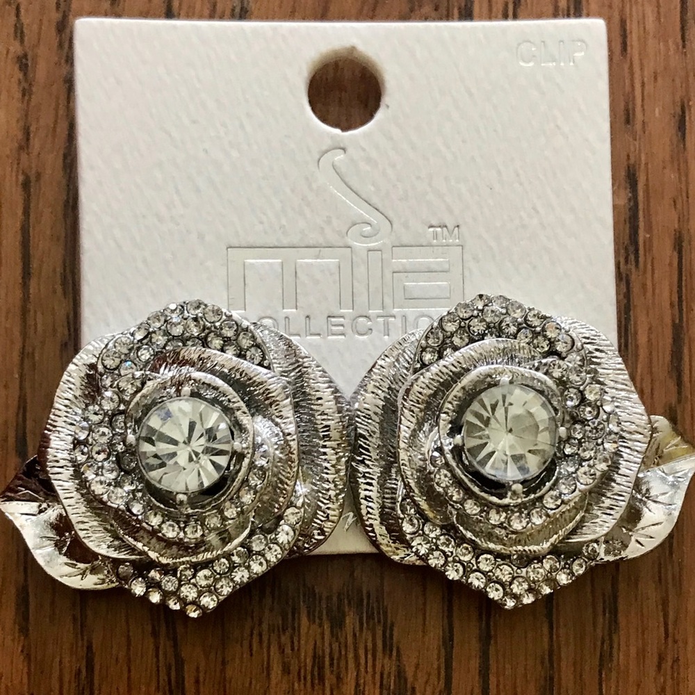 Rosetta Clip Earrings